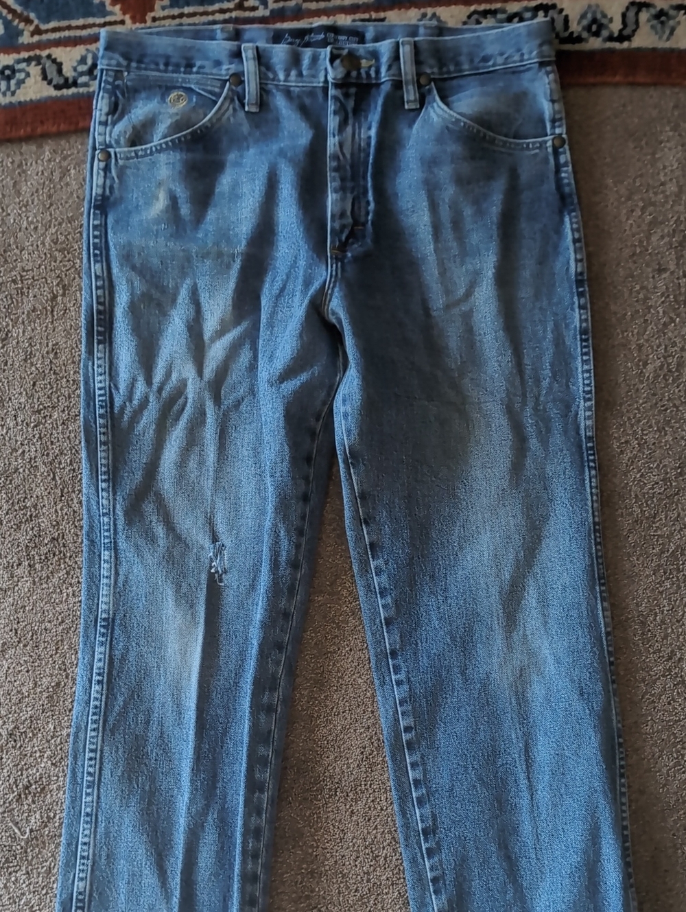 Wrangler Men's George Strait Cowboy Cut Slim Fit Jeans 33x32